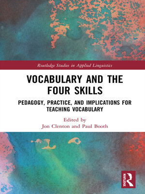 cover image of Vocabulary and the Four Skills